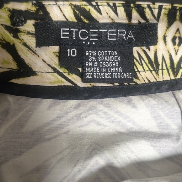 💕3 For 12 💕Etcetera Skir (Black and yellow) - Picture 2 of 6